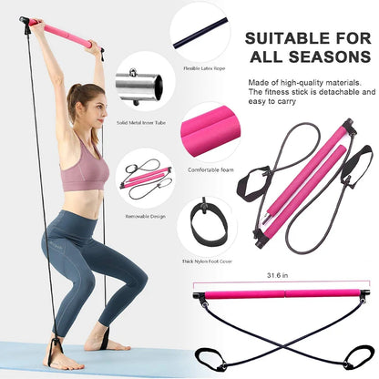 Portable Pilates Bar Kit