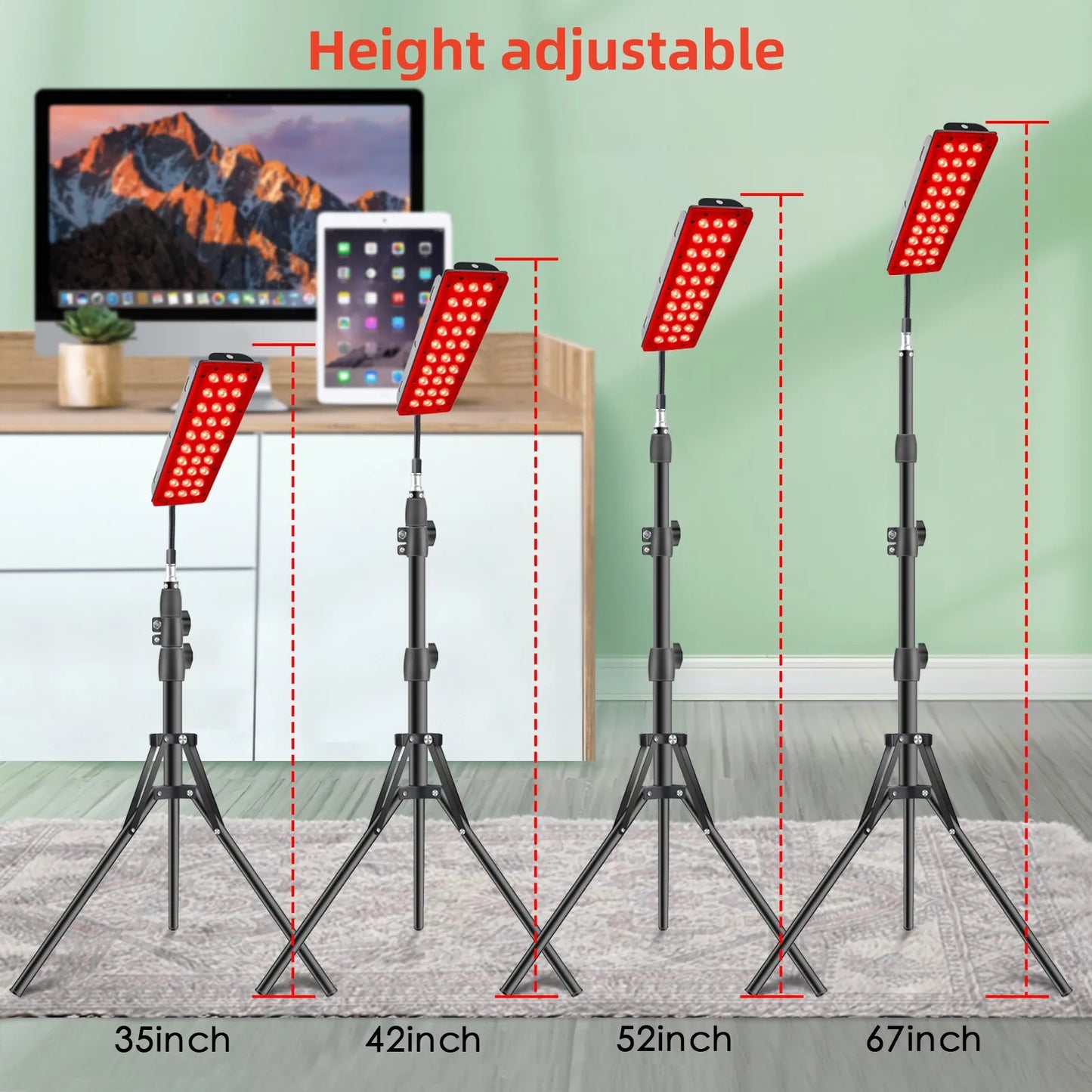 Red Light Healthcare Lamp For Full Body