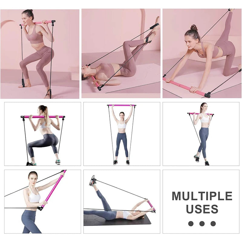 Portable Pilates Bar Kit