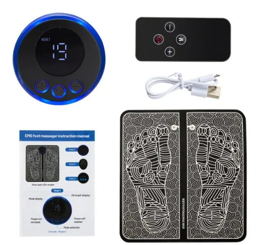 Electric Foot Massager Pad Electrostimulator