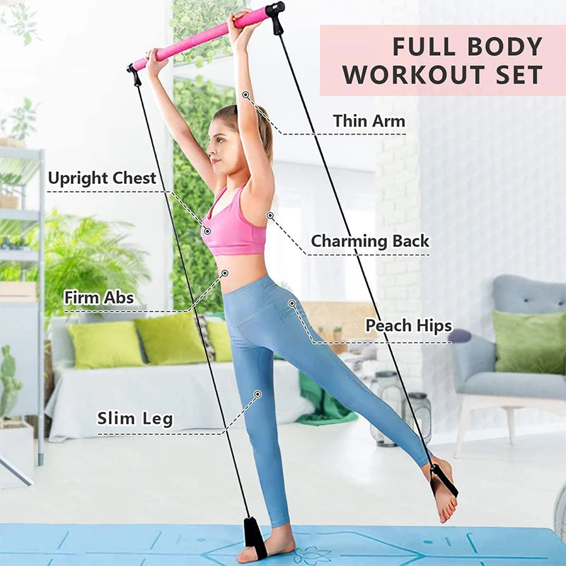 Portable Pilates Bar Kit