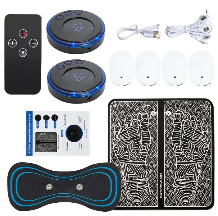 Electric Foot Massager Pad Electrostimulator